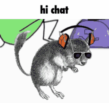 12oz Mouse Hi Chat GIF - 12oz Mouse Hi Chat Skillet GIFs