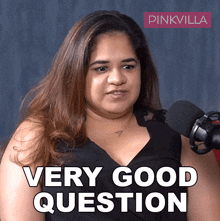 Very Good Question Aastha Khanna Bhardwaj GIF - Very Good Question Aastha Khanna Bhardwaj Pinkvilla GIFs
