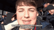 We Were Destined To Smash These Today Rhys Parsons GIF - We Were Destined To Smash These Today Rhys Parsons We Were Destined To Do This GIFs