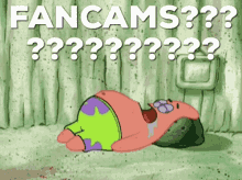 Fancams Patrick Star GIF - Fancams Patrick Star Sleeping GIFs