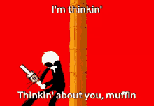 dave strider homestuck thinking about you muffin