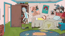 Rick And Morty Get Up GIF