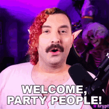 Welcome Party People Loctavian GIF - Welcome Party People Loctavian Hello Party People GIFs