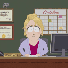 Emotional Strong Woman GIF - Emotional Strong Woman South Park GIFs