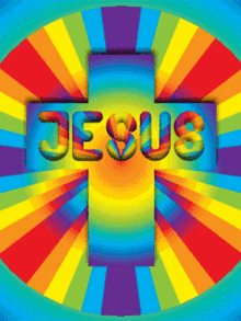 jesus colors cross