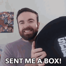sent me a box gift package box gave