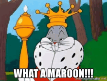 Bugs Bunny Maroon GIF - Bugs Bunny Maroon Moron GIFs