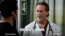May The Best Man Win Dr Dean Archer GIF - May The Best Man Win Dr Dean Archer Steven Weber GIFs