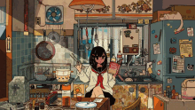 Anime Tororo Kitchen GIF - Anime Tororo Kitchen GIFs