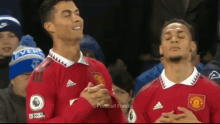 Ronaldo Antony Man Utd700th Club Goal GIF - Ronaldo Antony Man Utd700th Club Goal GIFs