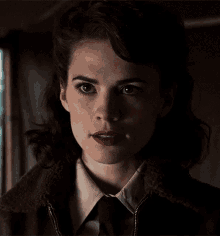 Peggy Carter What Did I Do GIF - Peggy Carter What Did I Do What Do You Want GIFs