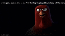 Bruh Sketty Free Bird GIF - Bruh Sketty Free Bird Thanksgiving GIFs