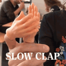 Slow Clap Clapping GIF - Slow Clap Clapping Little Hands GIFs