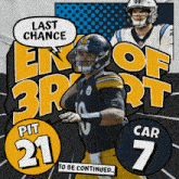 an advertisement for pittsburgh steelers quarterback jonathan brady
