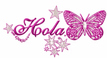Butterfly Hola GIF - Butterfly Hola Stars GIFs