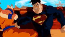 Superman Vs Goku GIF - Superman Vs Goku GIFs