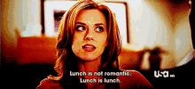 Lunch Not Romantic GIF - Lunch Not Romantic Date Night GIFs