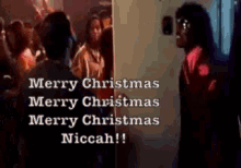 merry christmas niccah pinky party happy