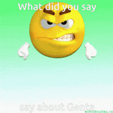 What Did You Say About Genta GIF - What Did You Say About Genta GIFs