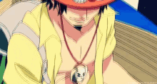 Ace One Piece GIF - Ace One Piece Look Up GIFs