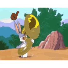 Sousaphone Bugs Bunny GIF - Sousaphone Bugs Bunny Looney Tunes GIFs
