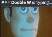 Double W Typing GIF