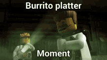 lego clutch powers burrito platter