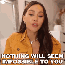 Nothing Will Seem Impossible To You Coco Lili GIF - Nothing Will Seem Impossible To You Coco Lili Lisa Alexandra GIFs