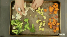 How To Roast Vegetables GIF - Vegetables Salad Cooking GIFs