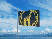 Giraffes Flag GIF - Giraffes Flag Tdw GIFs