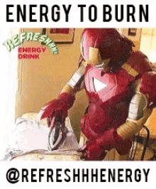 Refreshhh Energy GIF - Refreshhh Energy Ironman GIFs