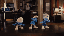 The Smurfs Dancing GIF - The Smurfs Dancing Dance GIFs