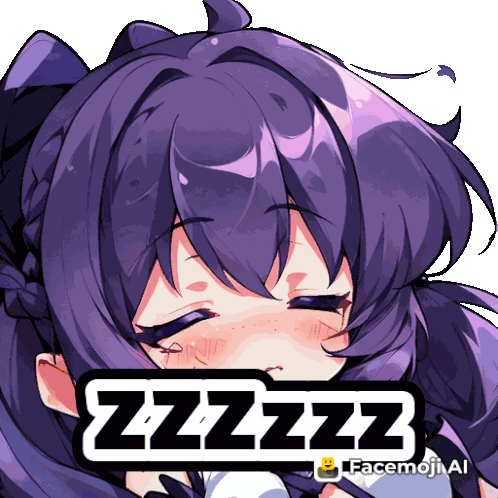 Talkie Sleep Sticker - Talkie Sleep Zzz Stickers