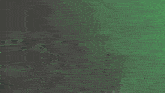 a green monster is flying over a crowd of birds in a green light
