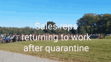 Sales Reps After Quarantine GIF - Sales Reps After Quarantine Running GIFs