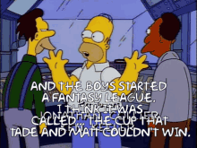 Homer A Fantasy League GIF - Homer A Fantasy League GIFs