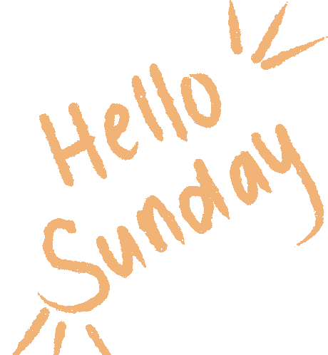 Hello Sunday Hi Sunday Sticker - Hello Sunday Hi Sunday Weekends Stickers