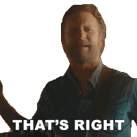 a man playing a guitar with the words " that 's right " above him