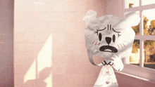 The Amazing World Of Gumball Paper GIF - The Amazing World Of Gumball Paper Paper Bear GIFs