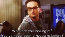 Hypocrite GIF - Hypocrite Big Bang Theory Disgust GIFs