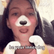Be Your Inner Dog Snap Chat GIF - Be Your Inner Dog Snap Chat Filter GIFs