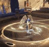 an angel in a video game has a lv 86 on his head