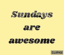 Cliphy Sunday GIF - Cliphy Sunday Vibes GIFs