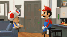 Mario Luigi GIF - Mario Luigi Toad GIFs