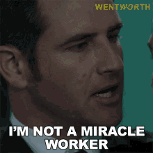 Im Not A Miracle Worker Jake Stewart GIF - Im Not A Miracle Worker Jake Stewart Wentworth GIFs