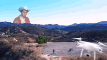 aidan gallagher aidan drone cowboy laughing