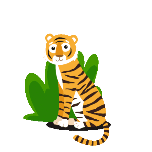 Tiger Picture Purrfect Sticker - Tiger Picture Purrfect Stickers