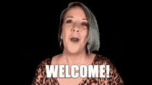 Excited Welcome GIF - Excited Welcome Maddy Shine GIFs