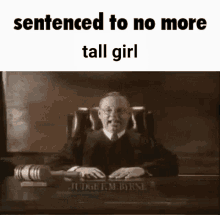 Sentenced To No More Tall Girl GIF - Sentenced To No More Tall Girl GIFs