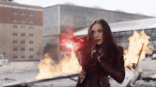 Scarlet Witch Wanda Maximoff GIF - Scarlet Witch Wanda Maximoff Iron Man GIFs